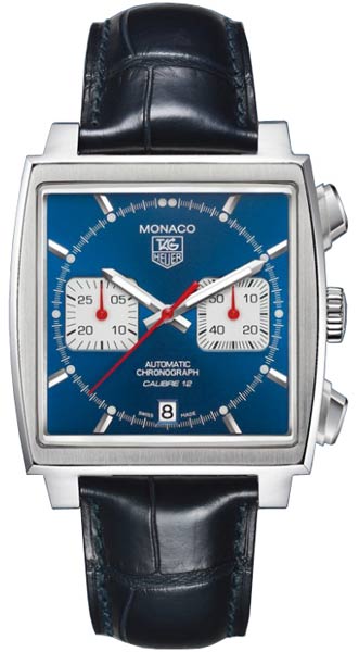 Tag Heuer Monaco Series Fashionable and Practical Calibre 12 Mens Automatic Watch-CAW2111.FC6183 Tag Heuer Monaco Series Fashionable and Practical Calibre 12 Mens Automatic Watch-CAW2111.FC6183
