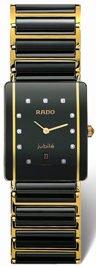 Rado Integral Series Quartz Mens Watch R20282732 in Black Rado Integral Series Quartz Mens Watch R20282732 in Black