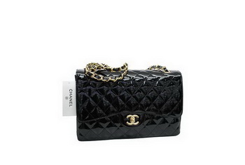 Chanel Jumbo Double Flaps Bag Black Original Patent Leather A36097 Gold Chanel Jumbo Double Flaps Bag Black Original Patent Leather A36097 Gold