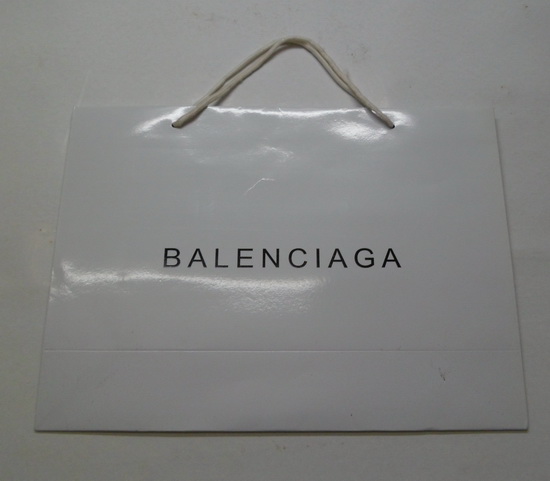 Designer Bags and Shoes Paper Shopper Bag Designer Bags and Shoes Paper Shopper Bag