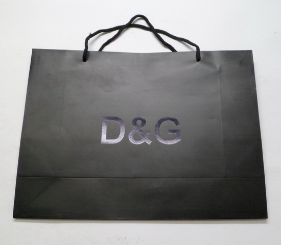 Designer Bags and Shoes Paper Shopper Bag Designer Bags and Shoes Paper Shopper Bag
