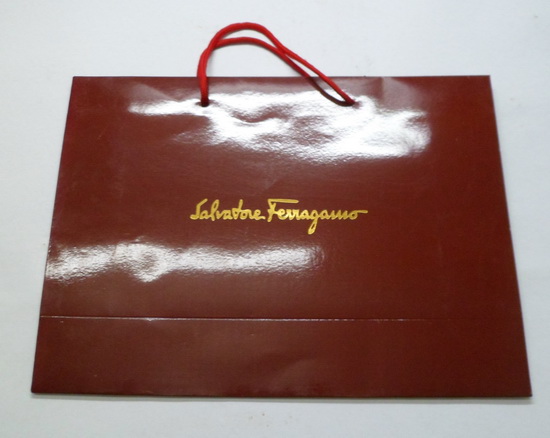 Designer Bags and Shoes Paper Shopper Bag Designer Bags and Shoes Paper Shopper Bag