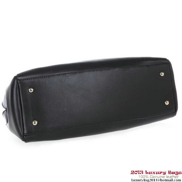 Chanel Tote Bag Clemence Leather A39050 Black