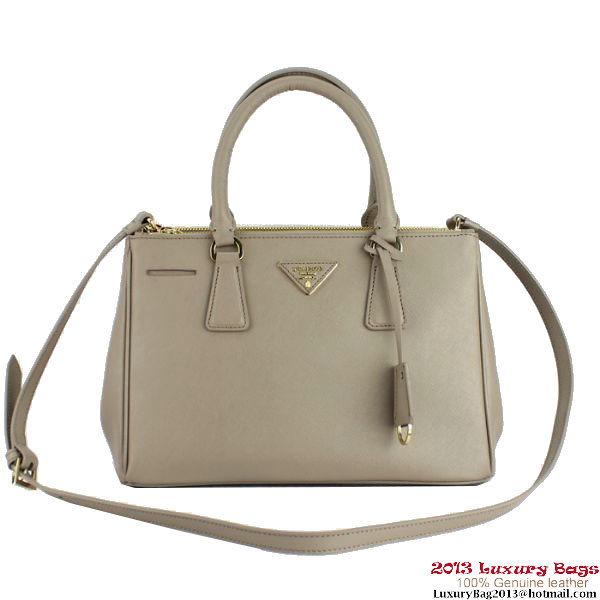2013 Prada Saffiano Tote Bag 1801 Grey