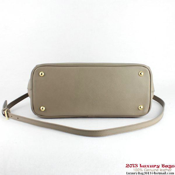 2013 Prada Saffiano Tote Bag 1801 Grey 2013 Prada Saffiano Tote Bag 1801 Grey