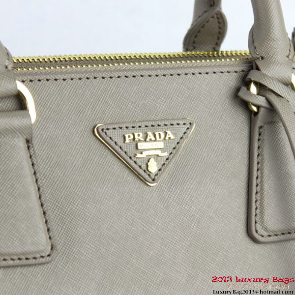 2013 Prada Saffiano Tote Bag 1801 Grey 2013 Prada Saffiano Tote Bag 1801 Grey