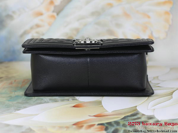 2013 Boy Chanel Flap Shoulder Bag Classic Cannage Patterns A67025 Black 2013 Boy Chanel Flap Shoulder Bag Classic Cannage Patterns A67025 Black
