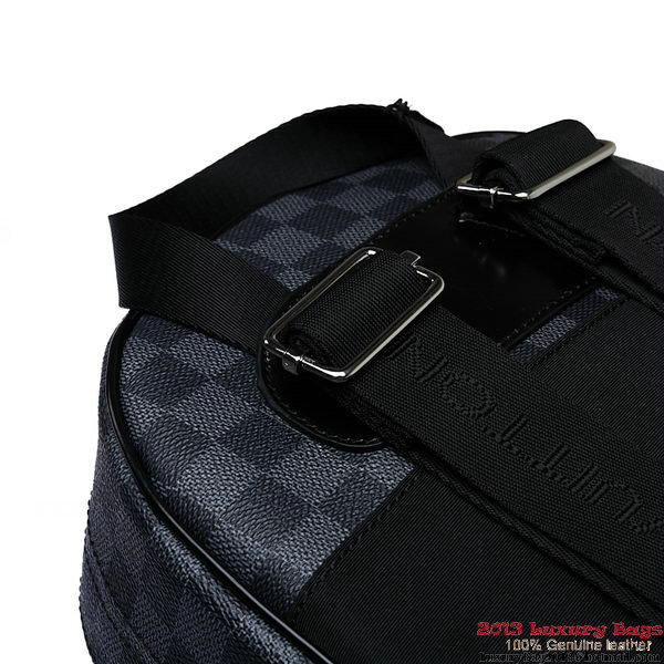 Louis Vuitton N58024 Damier Graphite Canvas Michael Mens Messenger Bags Louis Vuitton N58024 Damier Graphite Canvas Michael Mens Messenger Bags