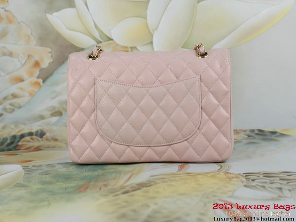 Chanel 2.55 Series Classic Flap Bag Original Cannage Patterns Leather Pink Chanel 2.55 Series Classic Flap Bag Original Cannage Patterns Leather Pink