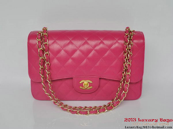 Chanel Jumbo Quilted Classic Cannage Patterns Flap Bag A58600 Rose Gold Chanel Jumbo Quilted Classic Cannage Patterns Flap Bag A58600 Rose Gold