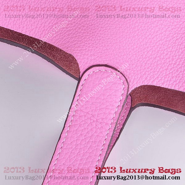 Hermes Picotin Lock PM Bag in Clemence Leather 8615 Pink Hermes Picotin Lock PM Bag in Clemence Leather 8615 Pink