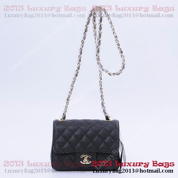 Chanel mini Classic Flap Bag Black Cannage Patterns 1115 Gold Chanel mini Classic Flap Bag Black Cannage Patterns 1115 Gold