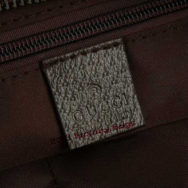 Gucci GG Canvas Medium Messenger Bag 189751 Brown Gucci GG Canvas Medium Messenger Bag 189751 Brown