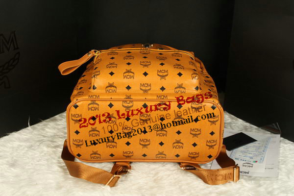 MCM Stark Backpack Jumbo in Calf Leather 8006 Camel MCM Stark Backpack Jumbo in Calf Leather 8006 Camel