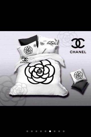 Replica Chanel Bedclothes Four Pieces Set_A