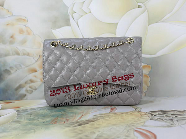 Chanel 2.55 Series Classic Flap Bag 1112 Gray Original Cannage Pattern Leather Gold Chanel 2.55 Series Classic Flap Bag 1112 Gray Original Cannage Pattern Leather Gold