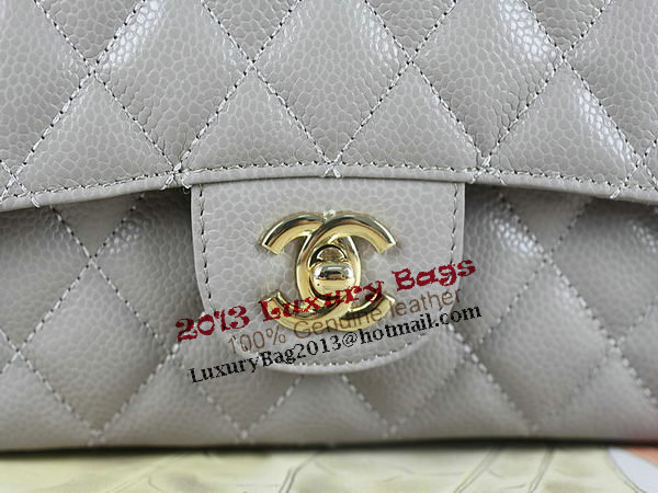 Chanel 2.55 Series Classic Flap Bag 1112 Gray Original Cannage Pattern Leather Gold Chanel 2.55 Series Classic Flap Bag 1112 Gray Original Cannage Pattern Leather Gold