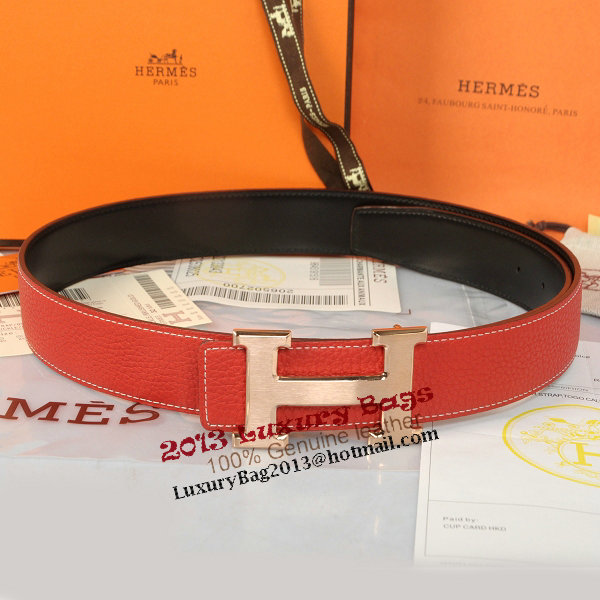 Hermes Imported Belt HR1002A Red Hermes Imported Belt HR1002A Red