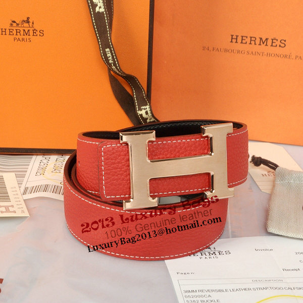 Hermes Imported Belt HR1002A Red Hermes Imported Belt HR1002A Red