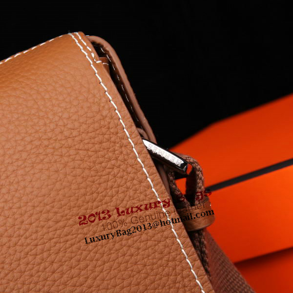 Hermes Original Calf Leather Messenger Bag M86681 Wheat Hermes Original Calf Leather Messenger Bag M86681 Wheat