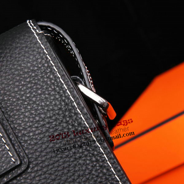 Hermes Original Calf Leather Tote Bag M86682 Black Hermes Original Calf Leather Tote Bag M86682 Black