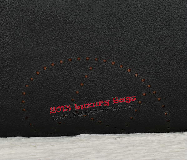 Hermes Mens Briefcase Original Calf Leather H95271 Black Hermes Mens Briefcase Original Calf Leather H95271 Black