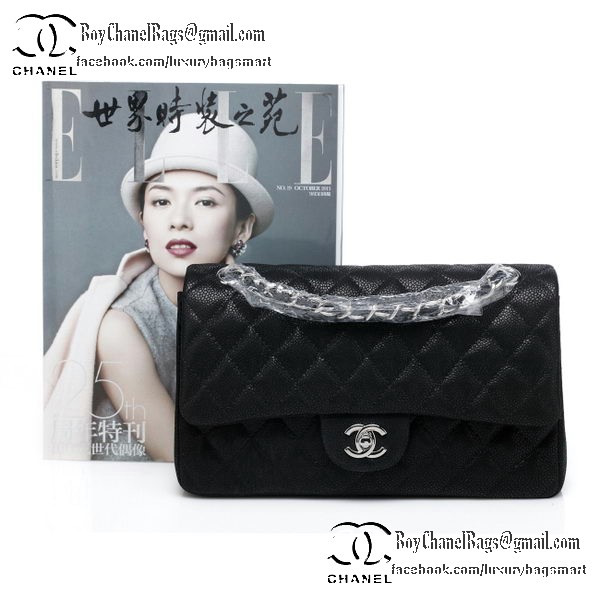 Chanel Classic Flap Bag 2.55 Series Original Suede Cannage Pattern CHA1112 Black Chanel Classic Flap Bag 2.55 Series Original Suede Cannage Pattern CHA1112 Black