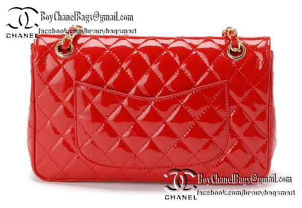 Chanel Classic Flap Bag Patent Leather CHA1113 Red Chanel Classic Flap Bag Patent Leather CHA1113 Red