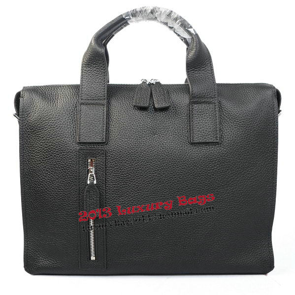 Hermes Briefcase Original Grainy Leather H8813 Black Hermes Briefcase Original Grainy Leather H8813 Black