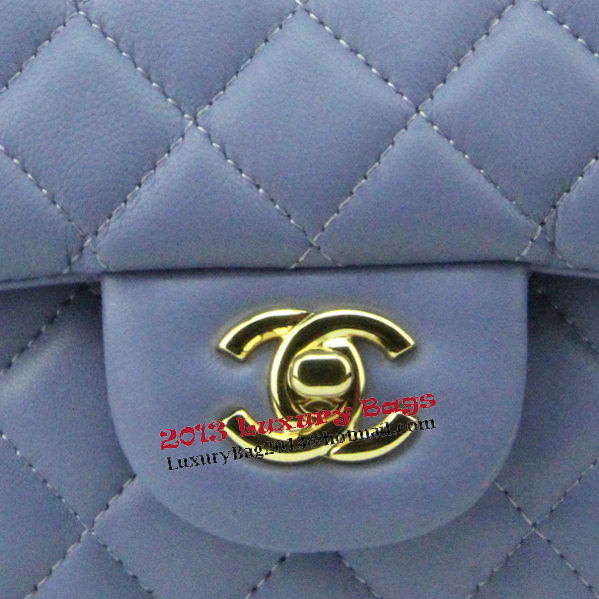 Chanel mini Classic Flap Bag Lavender Leather 1115 Gold Chain Chanel mini Classic Flap Bag Lavender Leather 1115 Gold Chain
