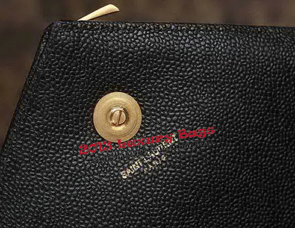 Saint Laurent Classic Monogramme Cannage Pattern Flap Bag Y5480 Black Saint Laurent Classic Monogramme Cannage Pattern Flap Bag Y5480 Black