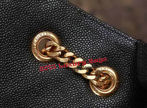 Saint Laurent Classic Monogramme Cannage Pattern Flap Bag Y5480 Black Saint Laurent Classic Monogramme Cannage Pattern Flap Bag Y5480 Black