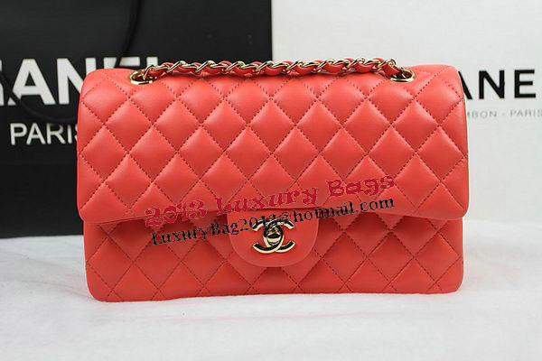 Chanel 2.55 Series Bags Orange Original Leather CFA1112 Gold Chanel 2.55 Series Bags Orange Original Leather CFA1112 Gold