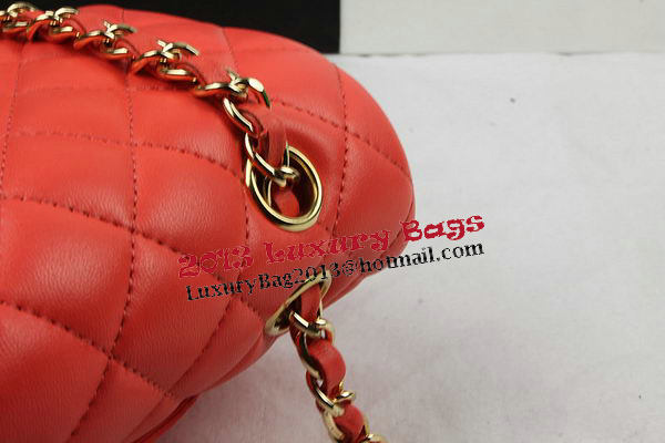 Chanel 2.55 Series Bags Orange Original Leather CFA1112 Gold Chanel 2.55 Series Bags Orange Original Leather CFA1112 Gold