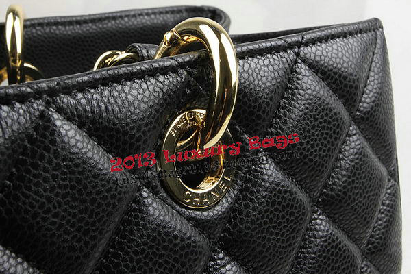 Chanel Classic Coco Bag Black GST Caviar Leather A50995 Gold Chanel Classic Coco Bag Black GST Caviar Leather A50995 Gold