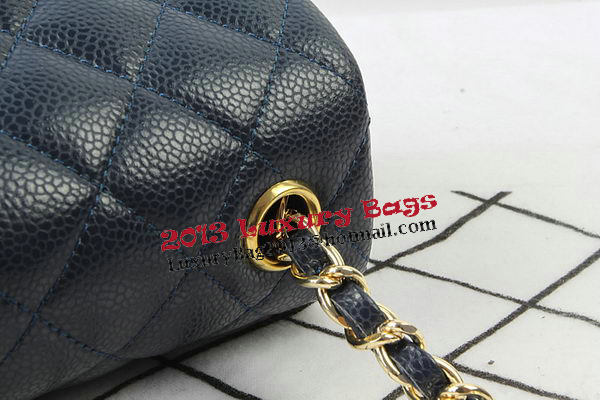 Chanel Classic MINI Flap Bag Royal Cannage Pattern CF1119 Gold