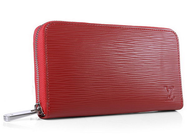 LOUIS VUITTON M6385N EPI LEATHER ZIPPY ORGANIZER RED LOUIS VUITTON M6385N EPI LEATHER ZIPPY ORGANIZER RED