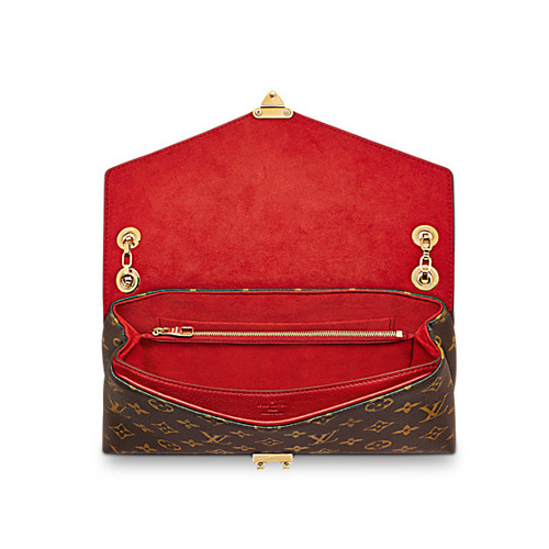 Louis Vuitton M41201 Monogram Canvas Pallas Chain Cerise Louis Vuitton M41201 Monogram Canvas Pallas Chain Cerise