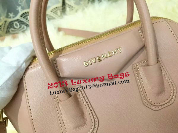Givenchy mini Antigona Bag Goat Leather G1900 Light Pink Givenchy mini Antigona Bag Goat Leather G1900 Light Pink