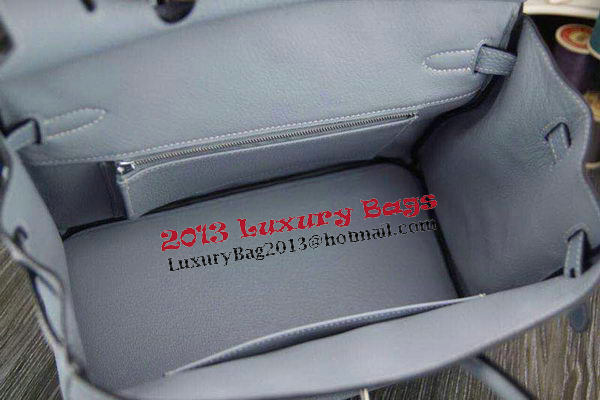 Hermes Birkin 35CM 30CM Tote Bag Original Leather HB35O Light Blue