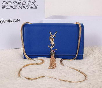 Saint Laurent mini Monogramme Cross-body Shoulder Bag 326076 Blue Saint Laurent mini Monogramme Cross-body Shoulder Bag 326076 Blue
