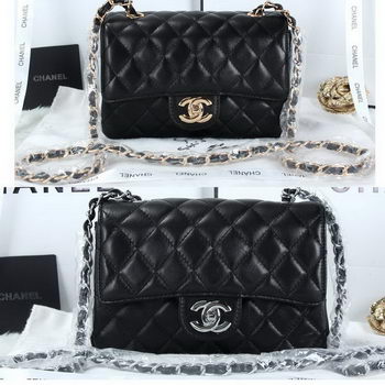Chanel Classic Flap Bags Sheepskin Leather A1116 Black Chanel Classic Flap Bags Sheepskin Leather A1116 Black