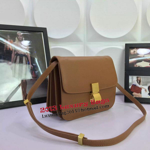 Celine Classic Box Flap Bag Calfskin Leather C88008 Wheat Celine Classic Box Flap Bag Calfskin Leather C88008 Wheat