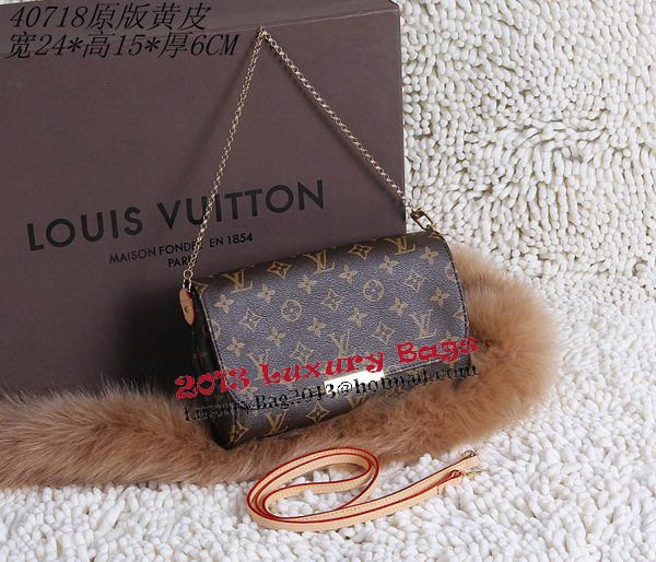 Louis Vuitton Monogram Canvas Favorite MM Shoulder Bag M40718 Louis Vuitton Monogram Canvas Favorite MM Shoulder Bag M40718