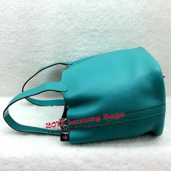 Hermes Picotin Lock 22cm Bags Litchi Leather HPL1048 Green Hermes Picotin Lock 22cm Bags Litchi Leather HPL1048 Green