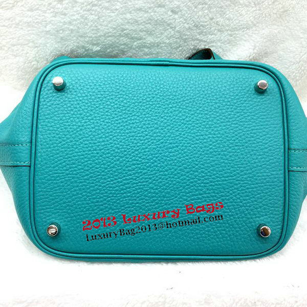 Hermes Picotin Lock 22cm Bags Litchi Leather HPL1048 Green Hermes Picotin Lock 22cm Bags Litchi Leather HPL1048 Green