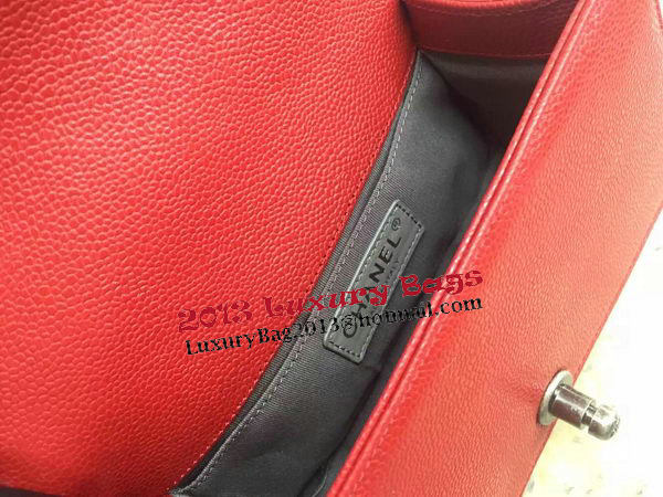 Boy Chanel Flap Shoulder Bag Cannage Pattern A67085 Red Boy Chanel Flap Shoulder Bag Cannage Pattern A67085 Red