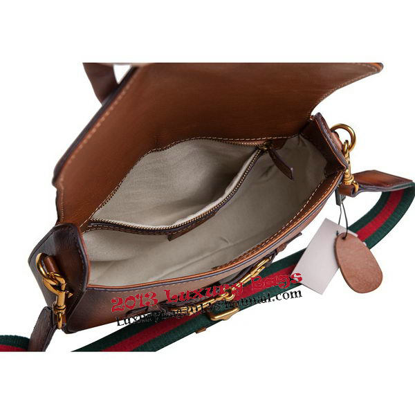 Gucci Lady Web Calfskin Leather Shoulder Bags 383848 Brown Gucci Lady Web Calfskin Leather Shoulder Bags 383848 Brown