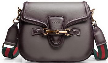 Gucci Lady Web Calfskin Leather Shoulder Bags 383848 Grey Gucci Lady Web Calfskin Leather Shoulder Bags 383848 Grey