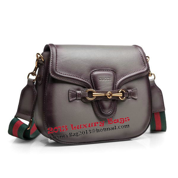 Gucci Lady Web Calfskin Leather Shoulder Bags 383848 Grey Gucci Lady Web Calfskin Leather Shoulder Bags 383848 Grey